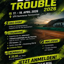 1. UTV SMR Doppelturnier 2026 1. UTV SMR Doppelturnier 2026